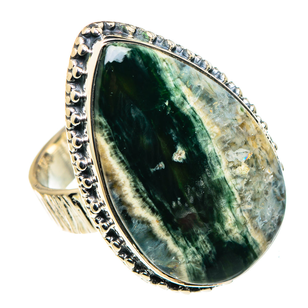Ocean Jasper Rings handcrafted by Ana Silver Co - RING96077