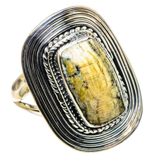 Ocean Jasper Rings handcrafted by Ana Silver Co - RING96079