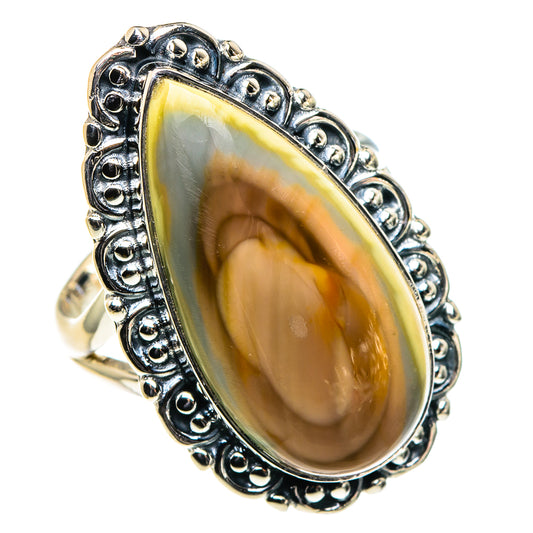 Willow Creek Jasper Rings handcrafted by Ana Silver Co - RING96088