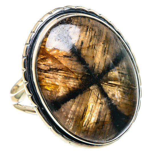 Chiastolite Rings handcrafted by Ana Silver Co - RING96089