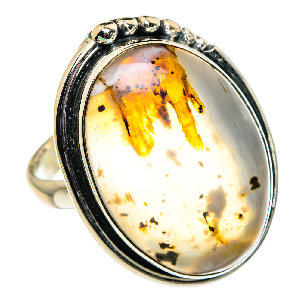 Montana Agate Rings handcrafted by Ana Silver Co - RING96104