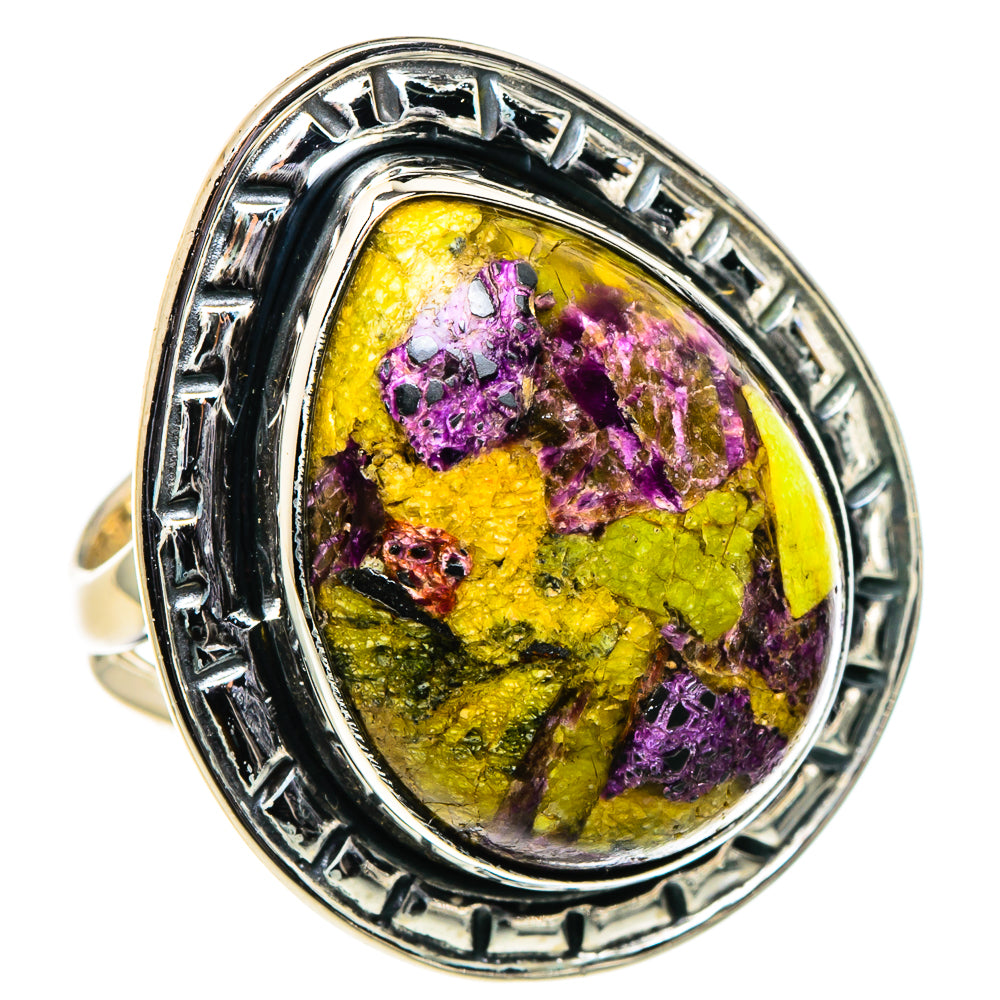 Atlantisite Rings handcrafted by Ana Silver Co - RING96107 - Photo 2