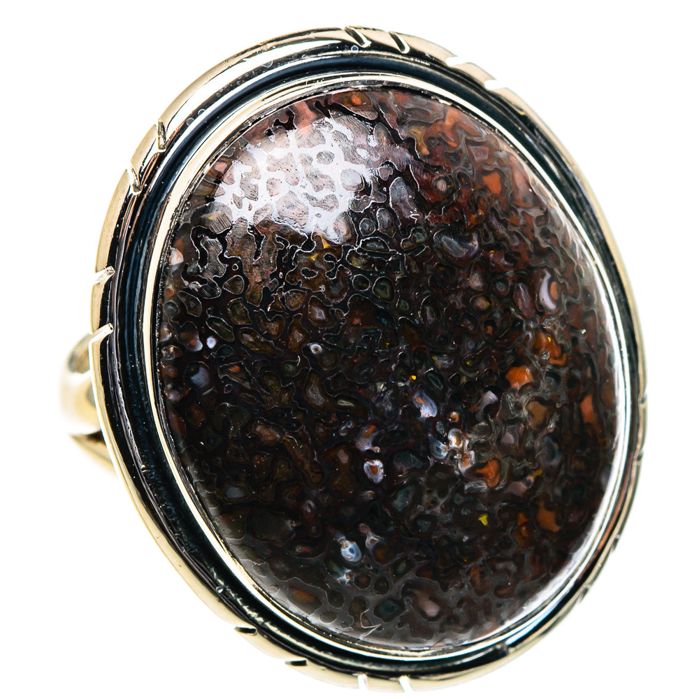 Dinosaur Bone Rings handcrafted by Ana Silver Co - RING96119