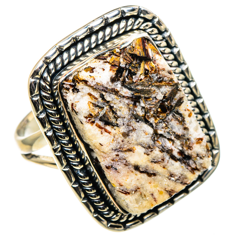 Astrophyllite Rings handcrafted by Ana Silver Co - RING96121 - Photo 2