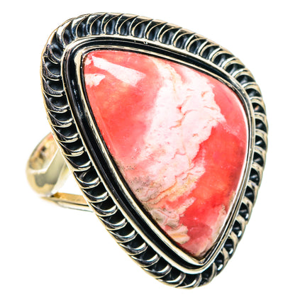 Rhodochrosite Rings handcrafted by Ana Silver Co - RING96129