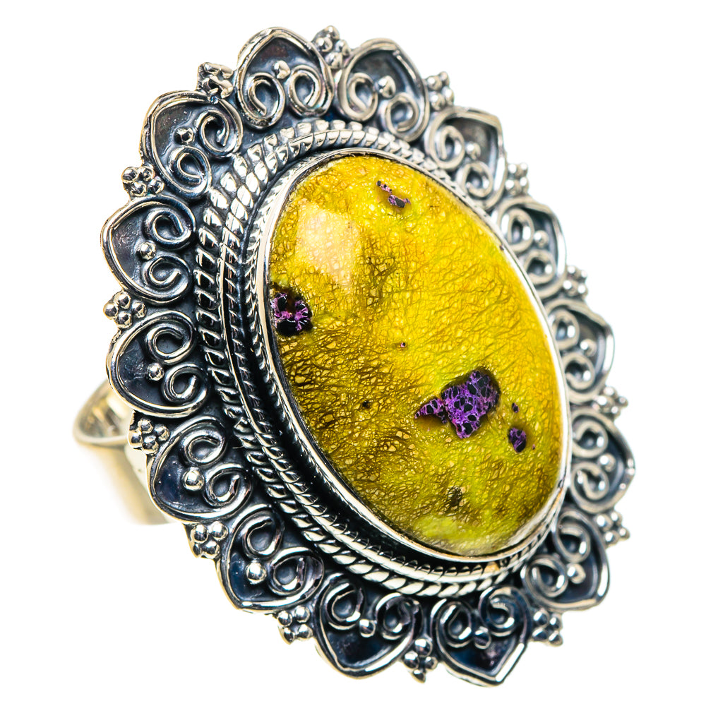 Atlantisite Rings handcrafted by Ana Silver Co - RING96139 - Photo 2