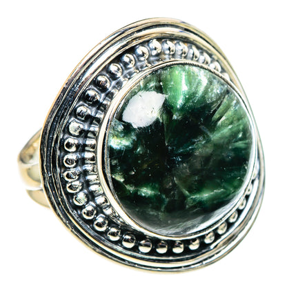 Seraphinite Rings handcrafted by Ana Silver Co - RING96145 - Photo 2