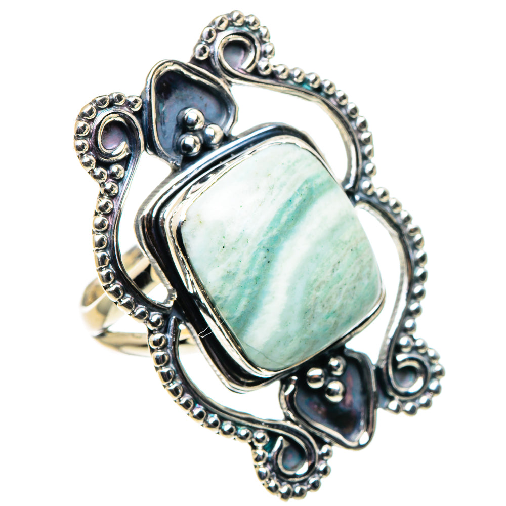 Ocean Jasper Rings handcrafted by Ana Silver Co - RING96152 - Photo 2