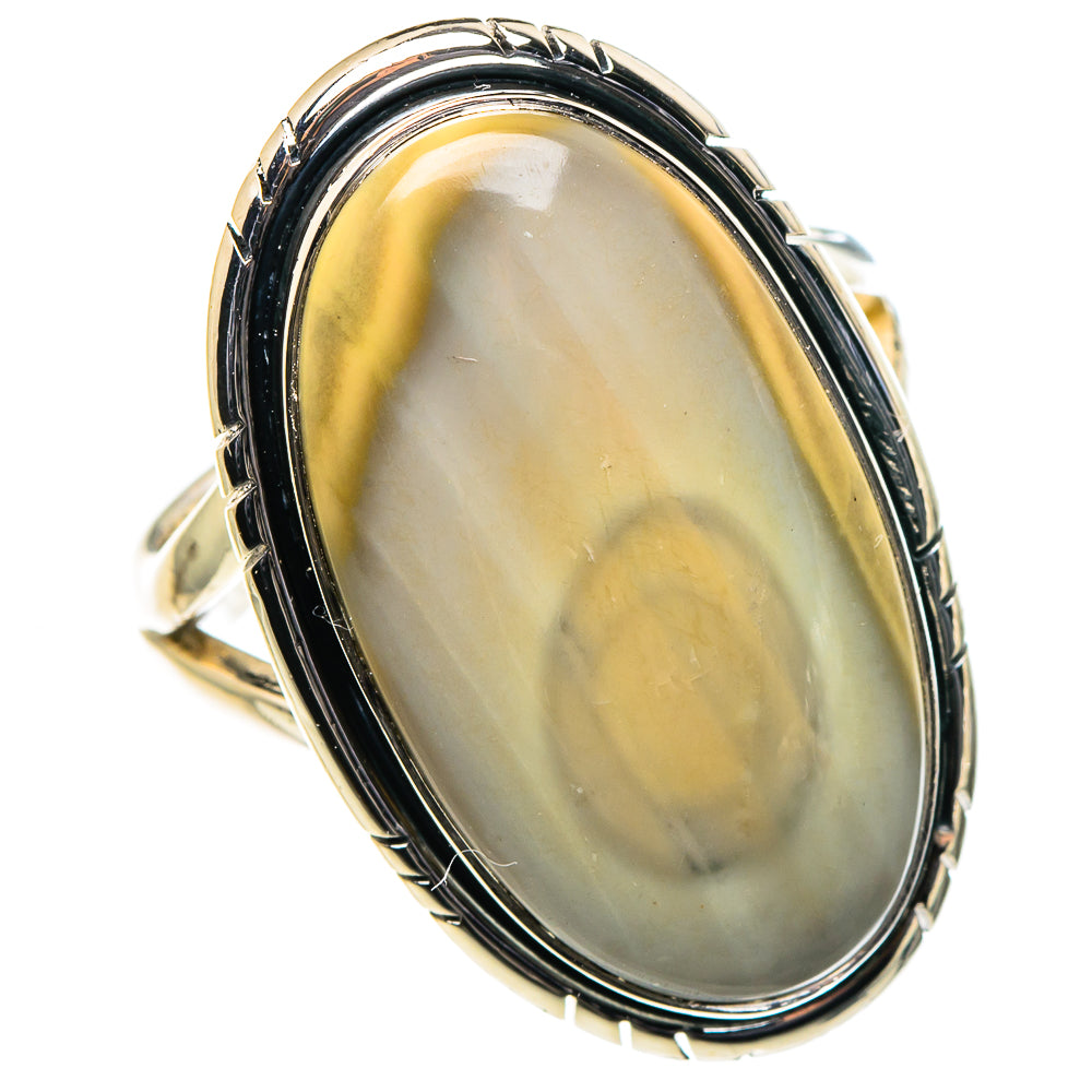 Willow Creek Jasper Rings handcrafted by Ana Silver Co - RING96158 - Photo 2