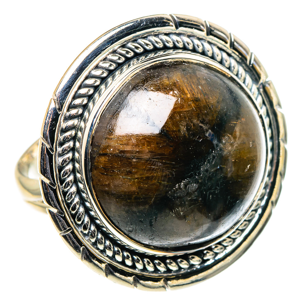 Chiastolite Rings handcrafted by Ana Silver Co - RING96160 - Photo 2