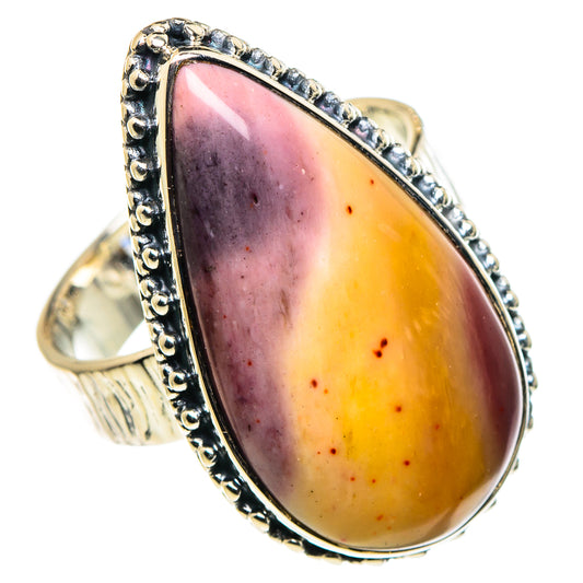 Mookaite Rings handcrafted by Ana Silver Co - RING96163