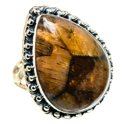 Chiastolite Rings handcrafted by Ana Silver Co - RING96165 - Photo 2