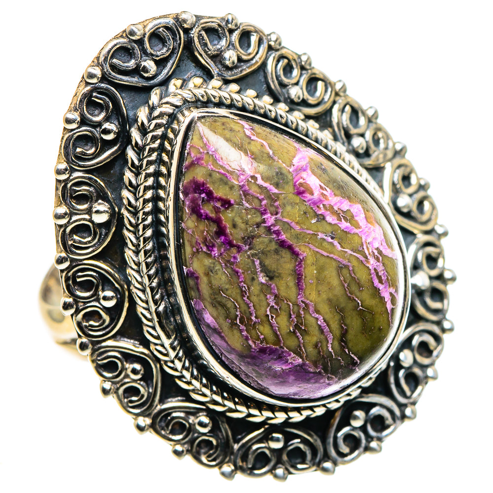 Stichtite Rings handcrafted by Ana Silver Co - RING96173 - Photo 2