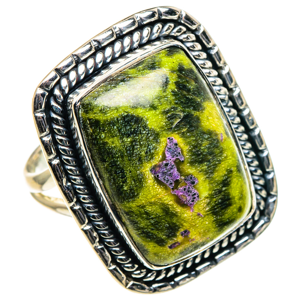 Atlantisite Rings handcrafted by Ana Silver Co - RING96179 - Photo 2