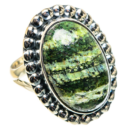Lizard Jasper Rings handcrafted by Ana Silver Co - RING96190