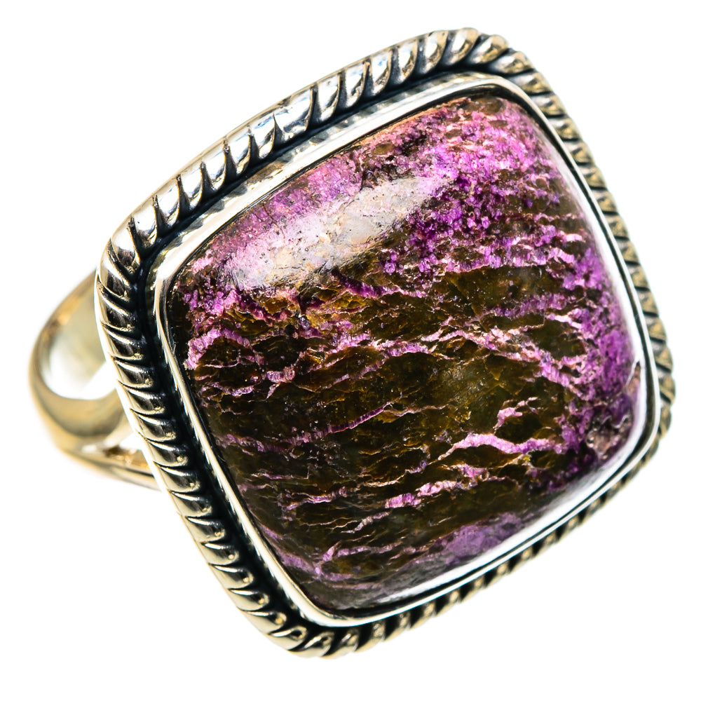 Stichtite Rings handcrafted by Ana Silver Co - RING96205 - Photo 2