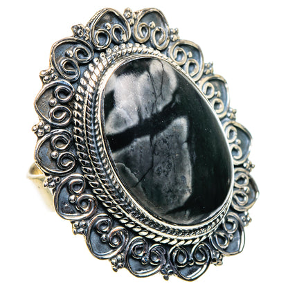 Picasso Jasper Rings handcrafted by Ana Silver Co - RING96206