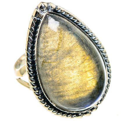 Labradorite Rings handcrafted by Ana Silver Co - RING96214