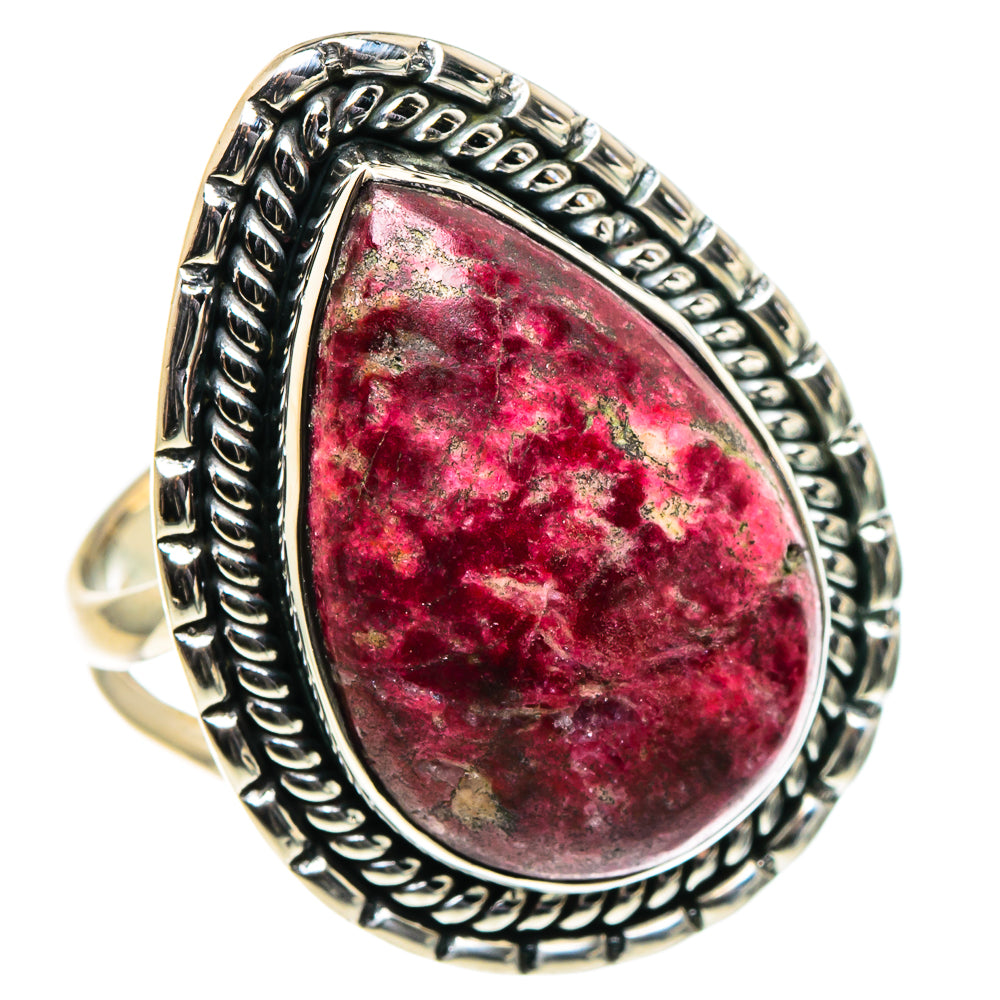 Thulite Rings handcrafted by Ana Silver Co - RING96230