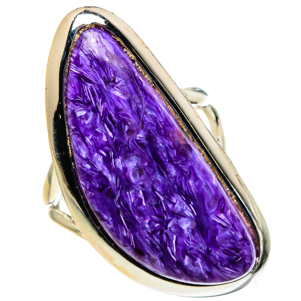 Charoite Rings handcrafted by Ana Silver Co - RING96232