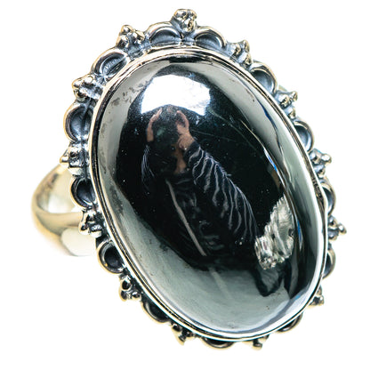 Hematite Rings handcrafted by Ana Silver Co - RING96235
