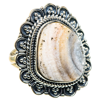 Desert Druzy Rings handcrafted by Ana Silver Co - RING96236 - Photo 2