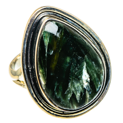Seraphinite Rings handcrafted by Ana Silver Co - RING96266 - Photo 2