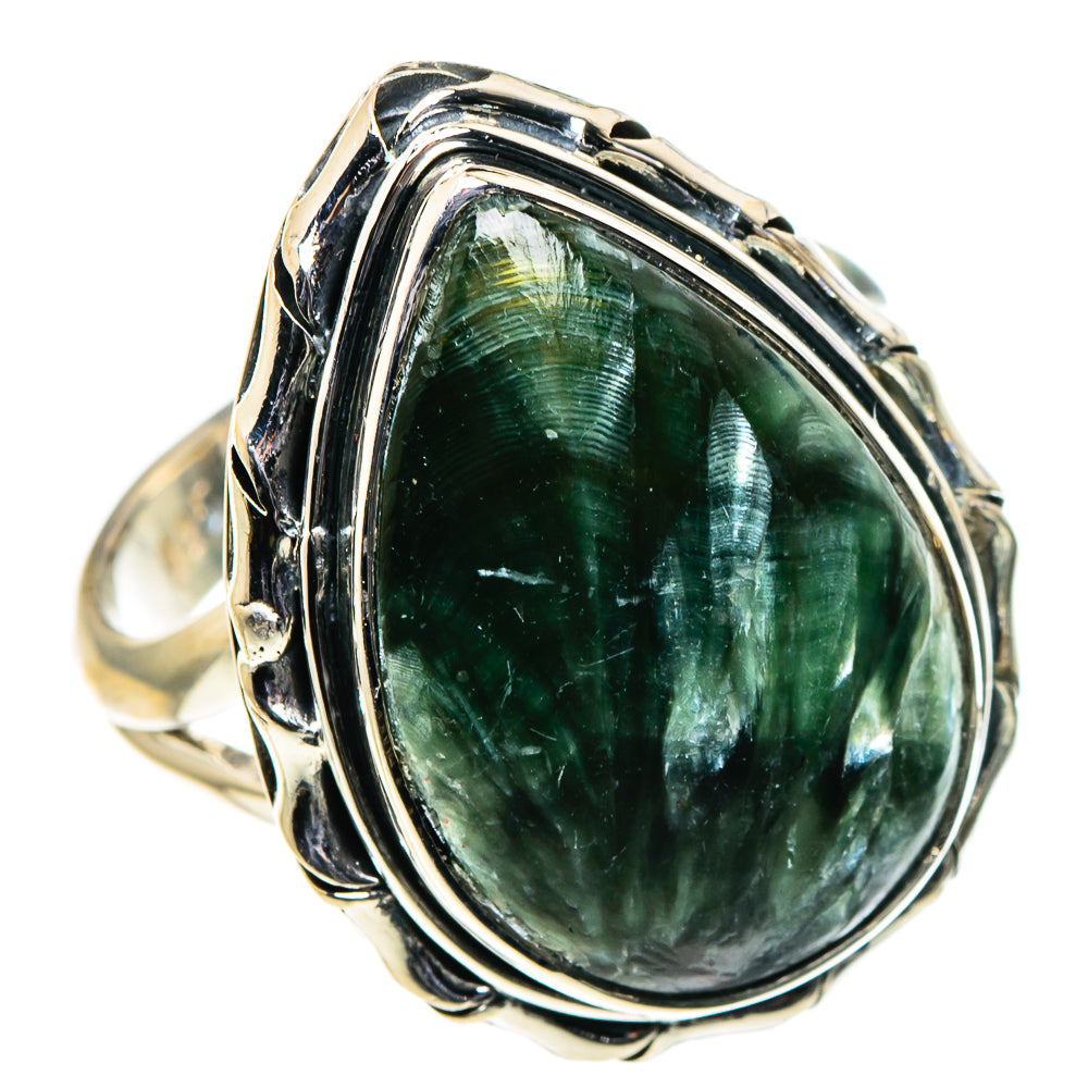 Seraphinite Rings handcrafted by Ana Silver Co - RING96278