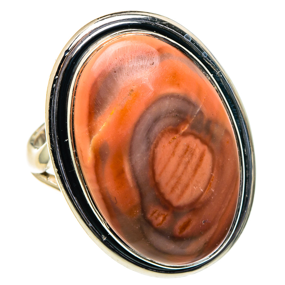 Imperial Jasper Rings handcrafted by Ana Silver Co - RING96279 - Photo 2