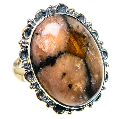 Chiastolite Rings handcrafted by Ana Silver Co - RING96280 - Photo 2