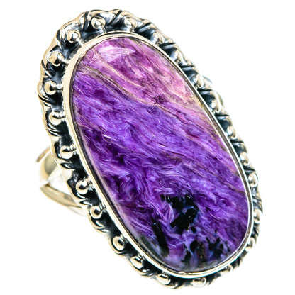 Charoite Rings handcrafted by Ana Silver Co - RING96284