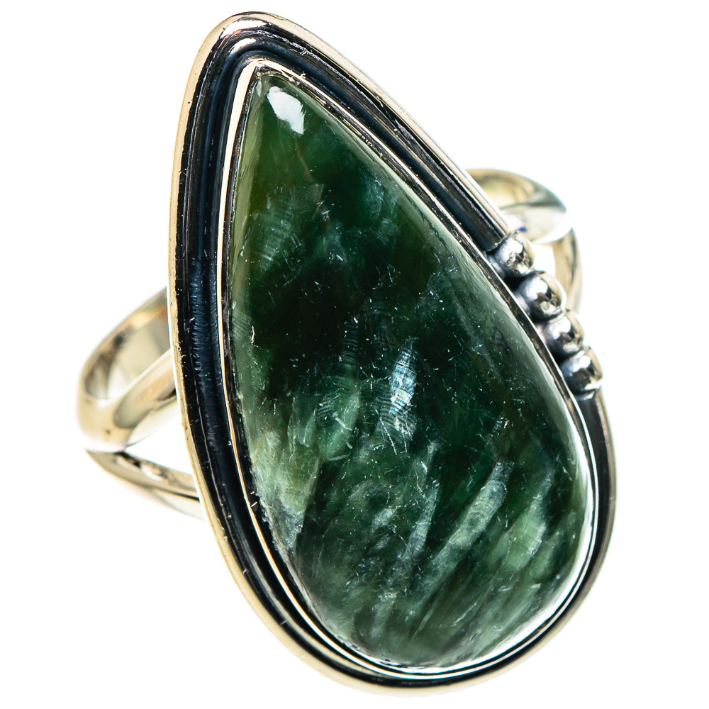 Seraphinite Rings handcrafted by Ana Silver Co - RING96287