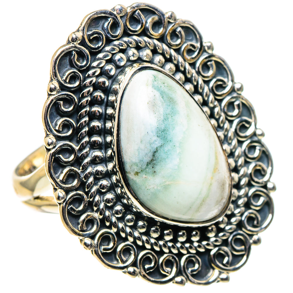 Ocean Jasper Rings handcrafted by Ana Silver Co - RING96288 - Photo 2