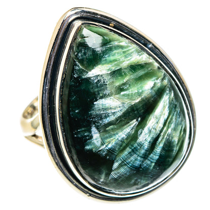 Seraphinite Rings handcrafted by Ana Silver Co - RING96289