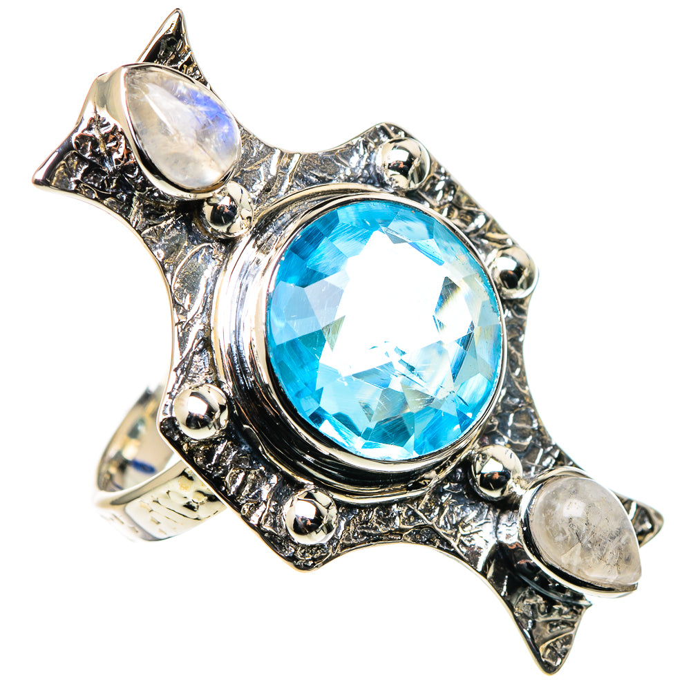 Aquamarine Rings handcrafted by Ana Silver Co - RING96303