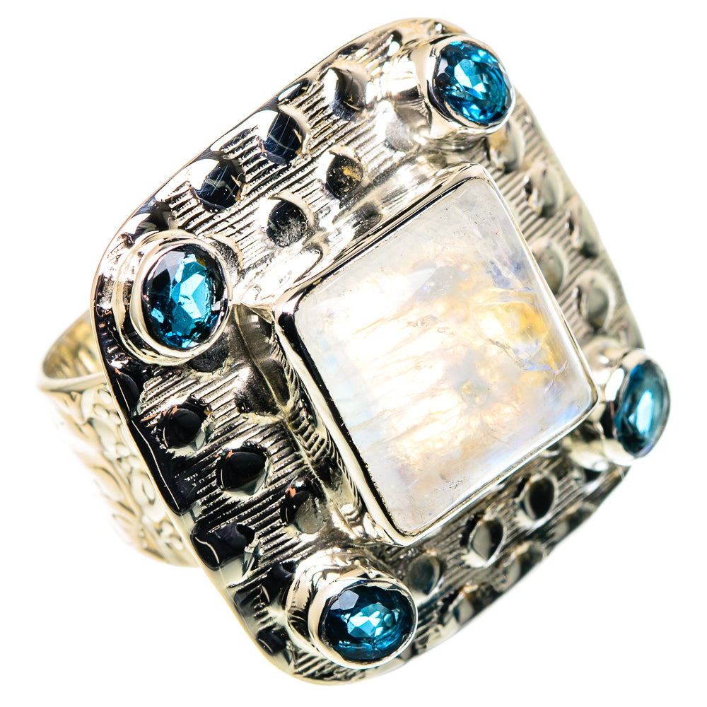 Aquamarine Rings handcrafted by Ana Silver Co - RING96304