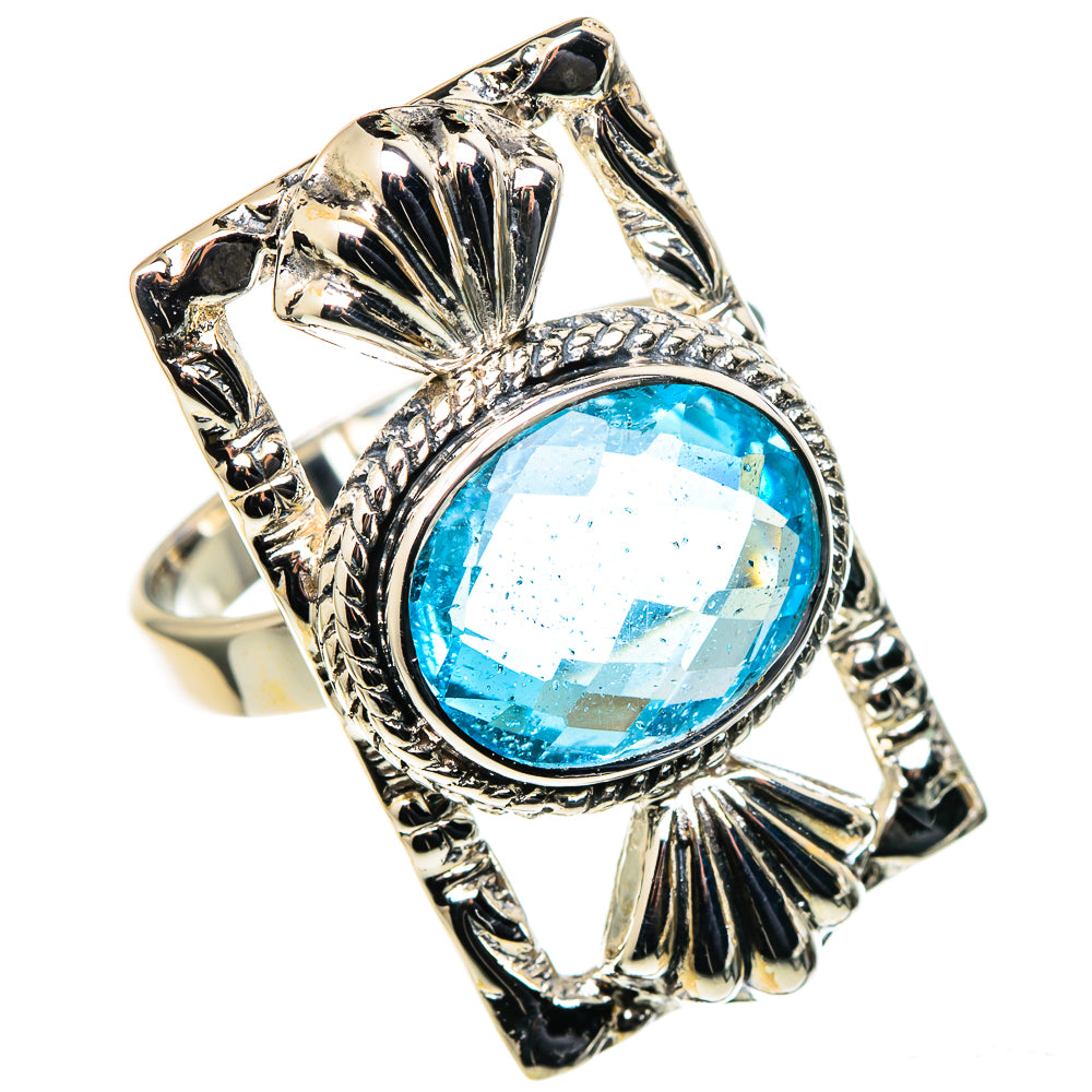 Black Tourmaline Rings handcrafted by Ana Silver Co - RING96309