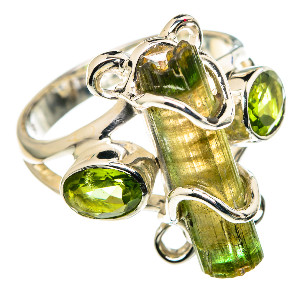 Citrine, London Blue Topaz Rings handcrafted by Ana Silver Co - RING96314