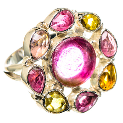 Green Tourmaline Rings handcrafted by Ana Silver Co - RING96316