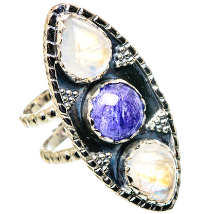 Labradorite Rings handcrafted by Ana Silver Co - RING96319