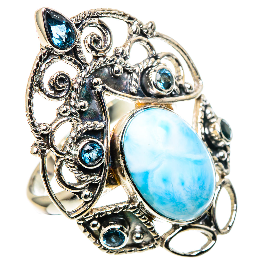 Labradorite Rings handcrafted by Ana Silver Co - RING96326