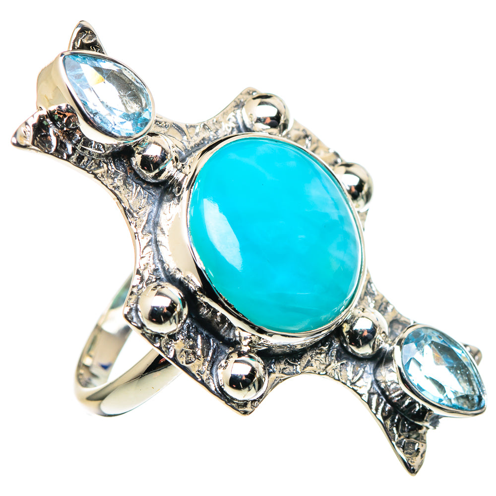 Labradorite Rings handcrafted by Ana Silver Co - RING96330