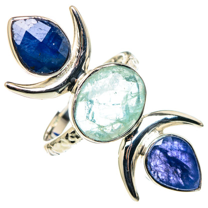 Labradorite, Peridot Rings handcrafted by Ana Silver Co - RING96338