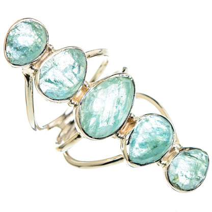 Larimar, Blue Topaz Rings handcrafted by Ana Silver Co - RING96355
