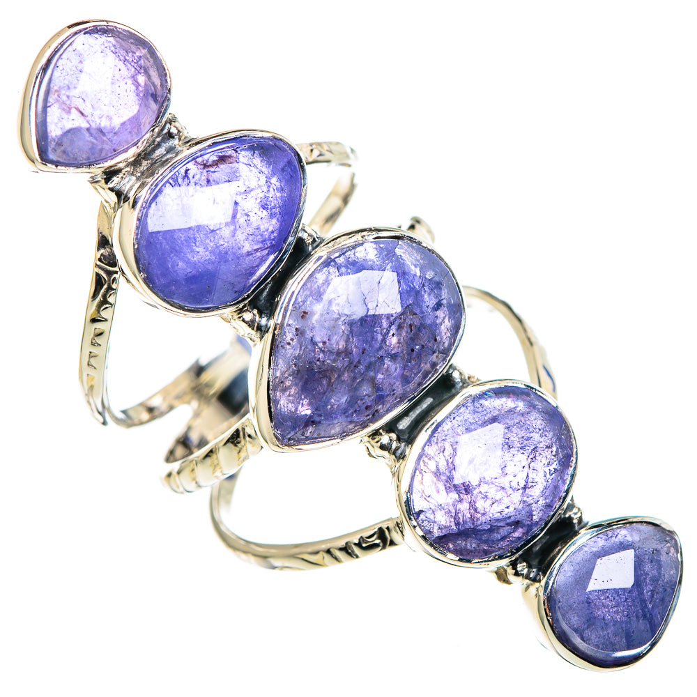 Rainbow Moonstone Rings handcrafted by Ana Silver Co - RING96371