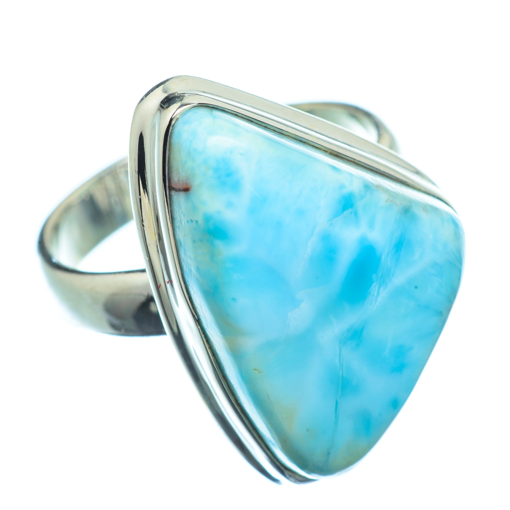 Larimar Rings handcrafted by Ana Silver Co - RING9641