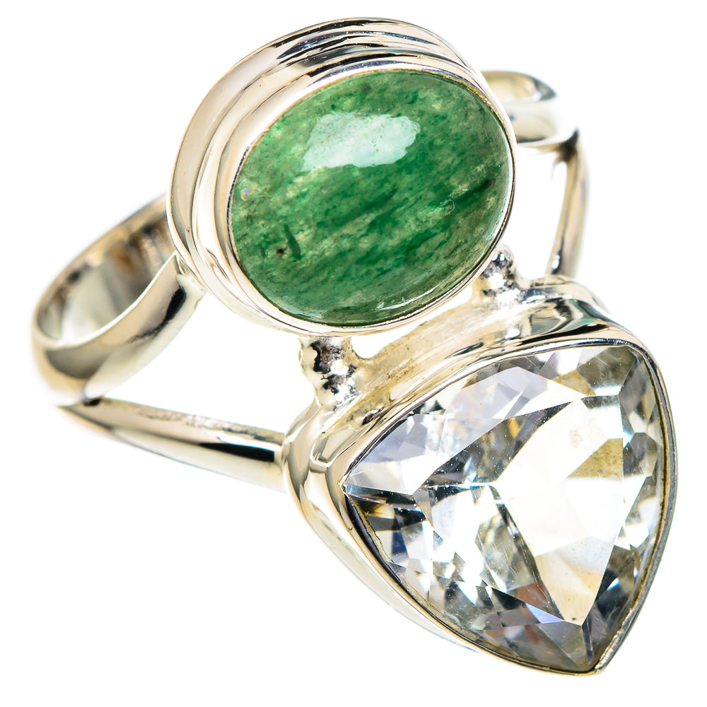 White Quartz Rings handcrafted by Ana Silver Co - RING96429