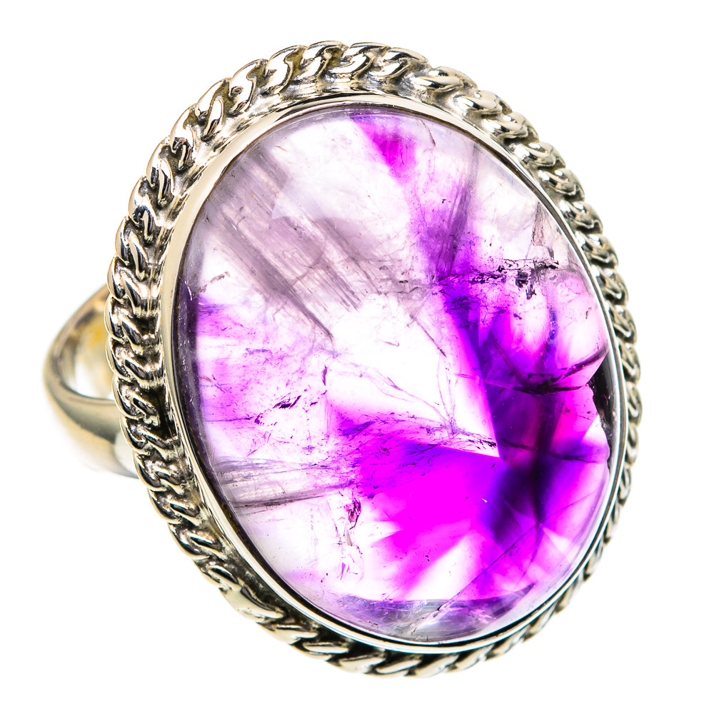 Star Amethyst Rings handcrafted by Ana Silver Co - RING96439
