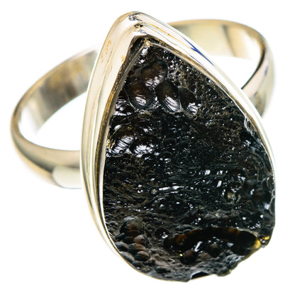 Tektite Rings handcrafted by Ana Silver Co - RING96443 - Photo 2