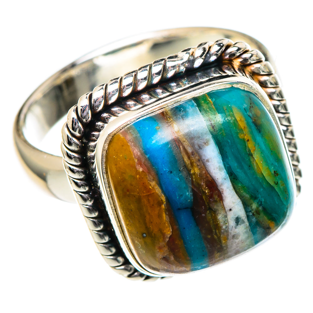 Peruvian Opal Rings handcrafted by Ana Silver Co - RING96447